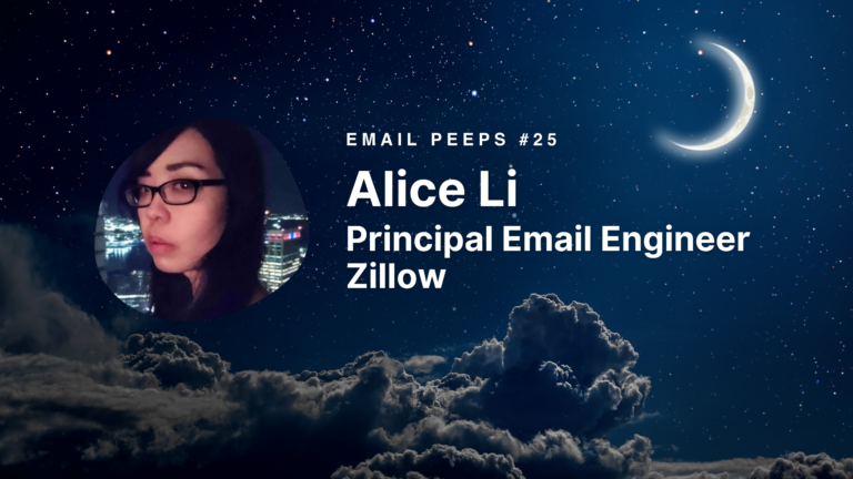 Email Peeps 25: Alice Li - Email Love