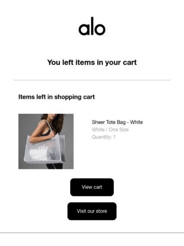 Alo Yoga Mexico Emails and Newsletters