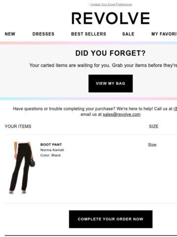 Email Inspiration from REVOLVE - Email Love