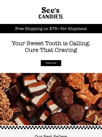 Email Inspiration from See's Candies - Email Love