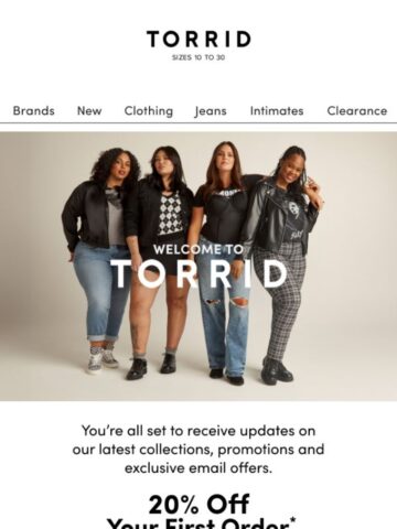 Email Inspiration from Torrid - Email Love
