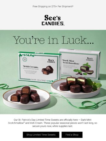 Email Inspiration from See's Candies - Email Love