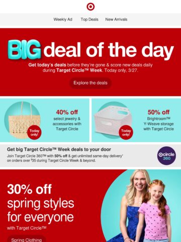 Email Inspiration from Target - Email Love