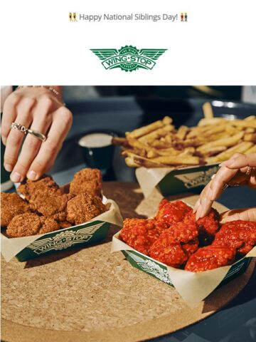 Email Inspiration from Wingstop - Email Love