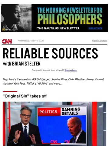 Email Inspiration from CNN Reliable Sources - Email Love