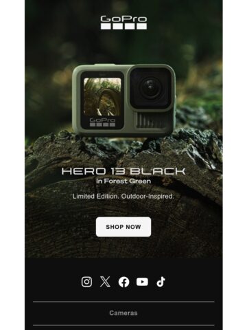 Email Inspiration from GoPro - Email Love