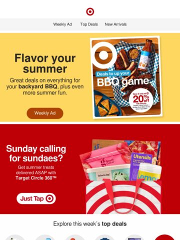 Email Inspiration from Target - Email Love