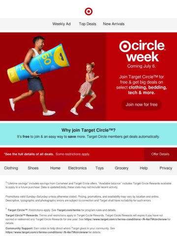 Email Inspiration from Target - Email Love