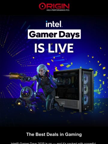 Email Inspiration from ORIGIN PC - Email Love