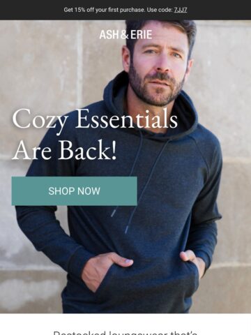 Email Inspiration from Ash & Erie - Email Love