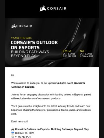 Email Inspiration from ORIGIN PC - Email Love