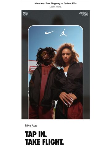 free shipping for nike members