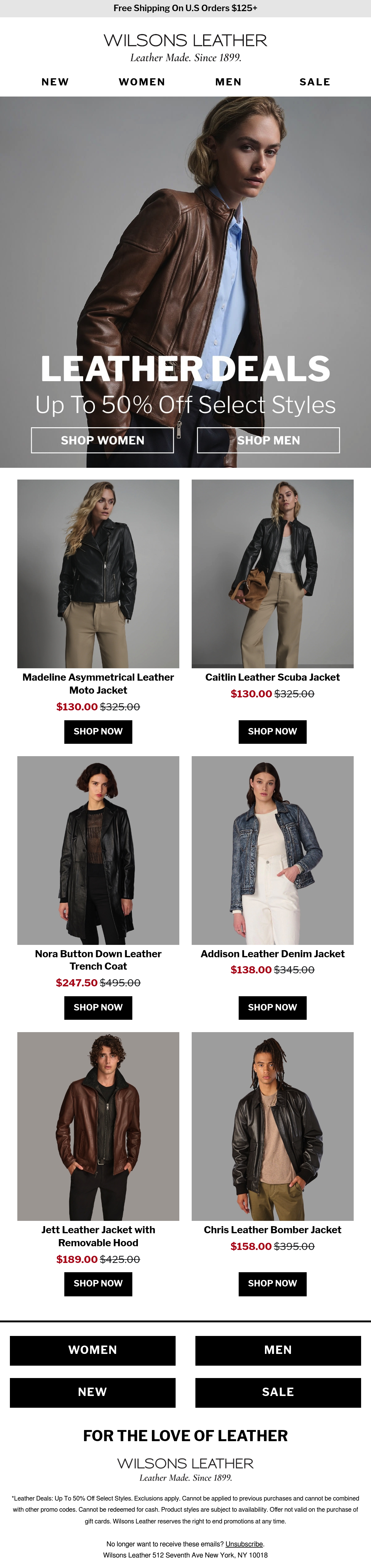 wilsons leather dress code Wilson's Leather Black Friday 2026 Ad, Deals & Store Hours