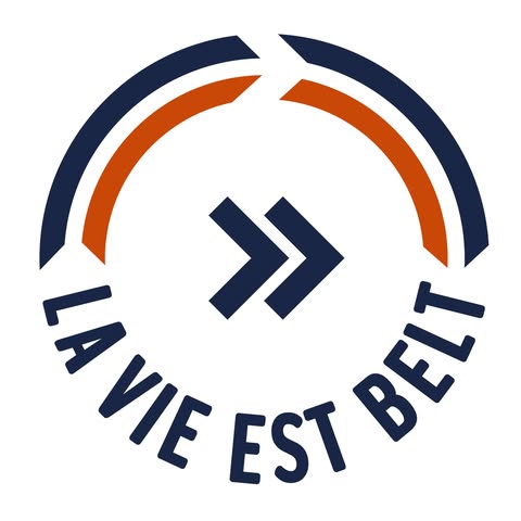 La Vie est Belt logo