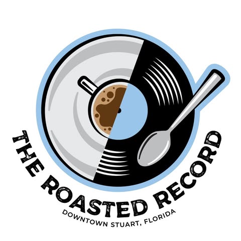 The Roasted Record Coffee Shop & Roaster - Stuart Florida logo