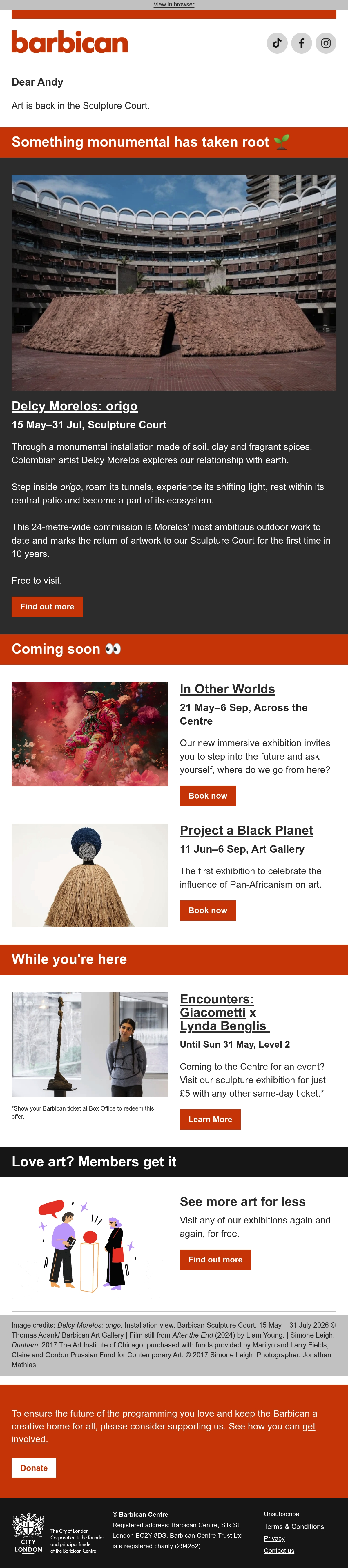 Your Barbican nonprofit email