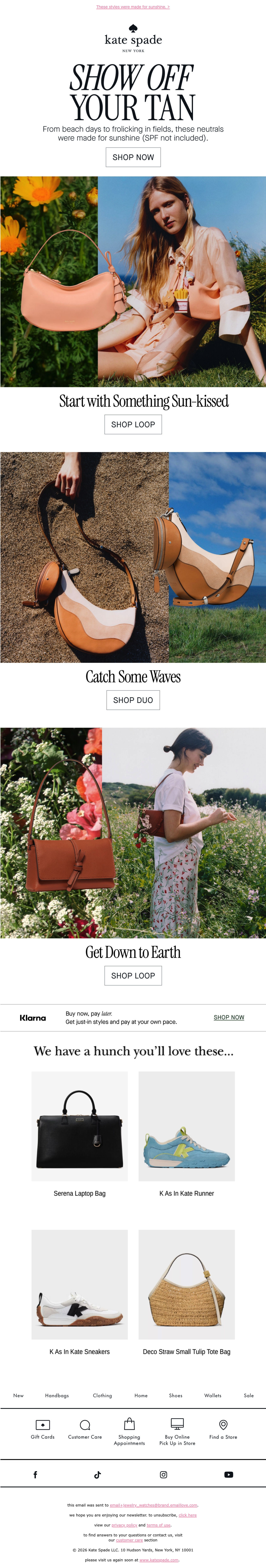kate spade editorial email