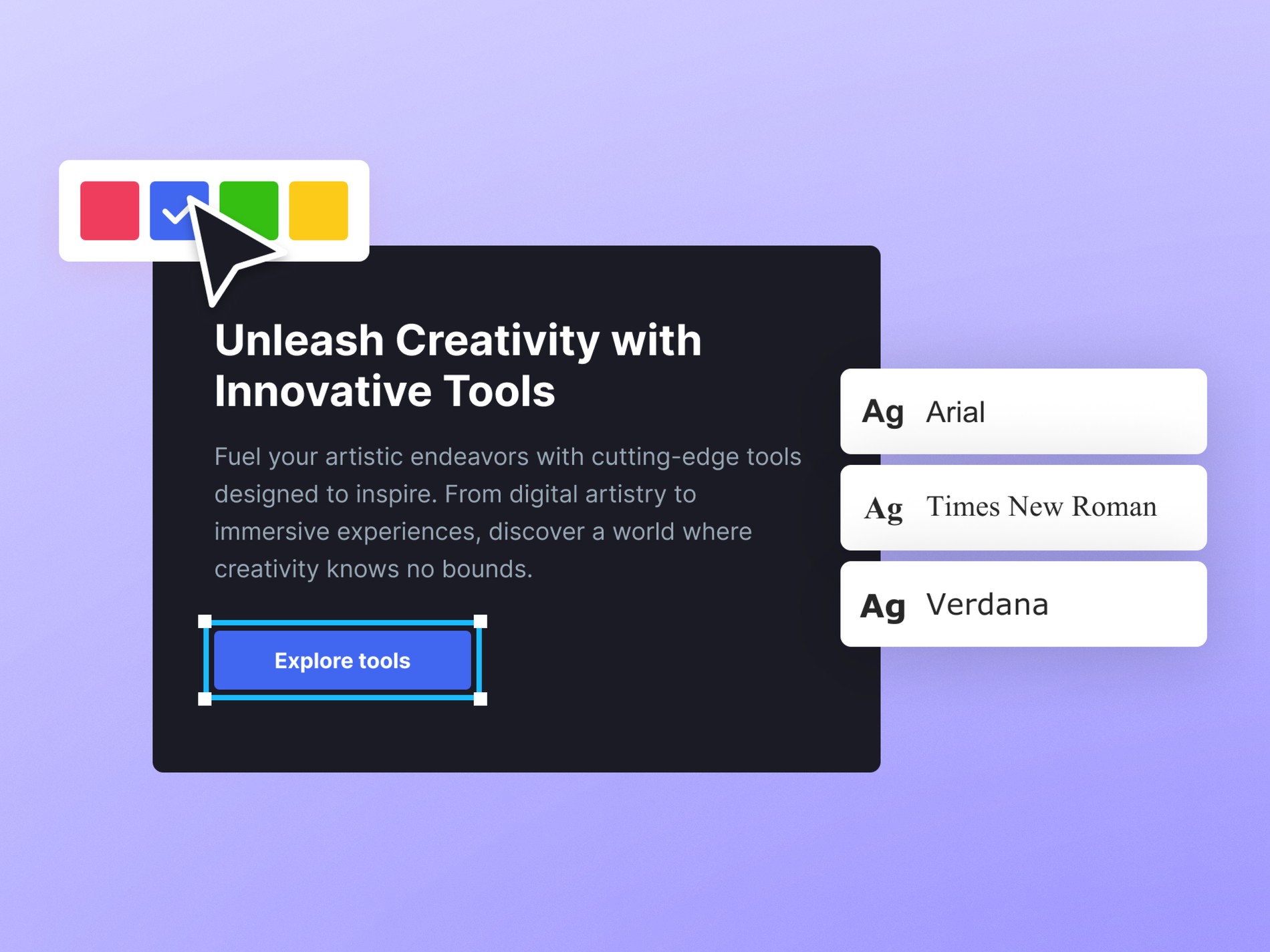 Email Love design system: brand colors, fonts, and components