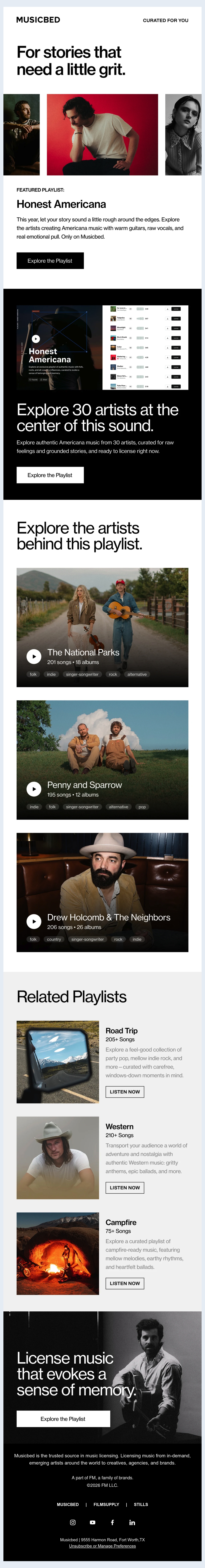 Musicbed photography email